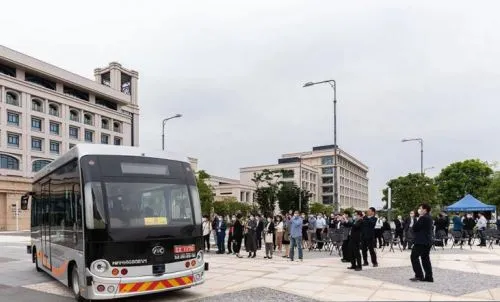 澳門首輛無人駕駛巴士落地！安凱助力澳門智慧城市建設(shè)(圖2)