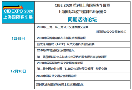 CIB EXPO 2020上海國際客車展覽會(huì)開幕在即，最全攻略來了！(圖4)